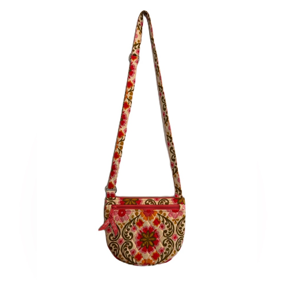Vera Bradley Lizzy Folkloric Small Crossbody Bag Retired Pattern - Picture 3 of 8
